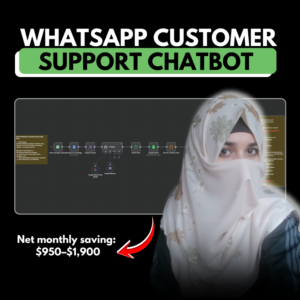WhatsApp Customer Support Chatbot